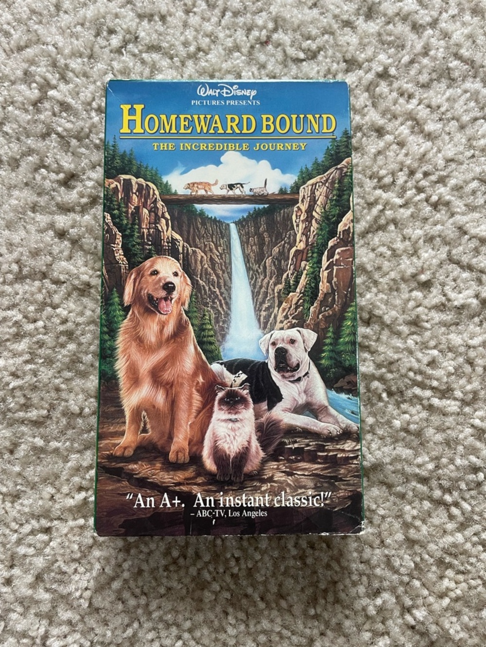Walt Disney Homeward Bound VHS